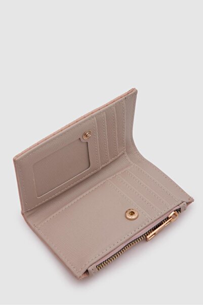 LEXA Жіночий гаманець, пудра з кришечкою та ніжна тканина