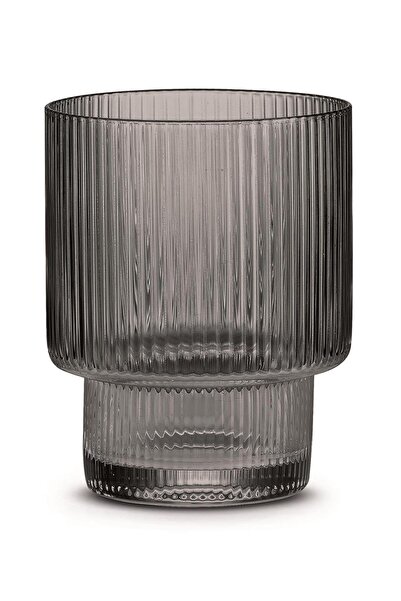 Pozzi Milano Modern Classic 2'li Su Bardağı Seti 320ml Gri - Pm0153 Grey