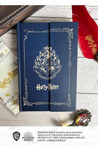 Cherry Mıknatıslı Kapaklı Harrryy Pottter Defteri 80 Sayfa - 16.5cm X 11cm