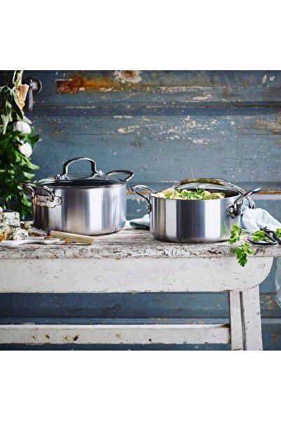 Greenpan Barcelona Evershine 3Ply 18cm Deep Pot