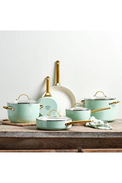 Greenpan Padova Mint 10 Parça Tencere Seti