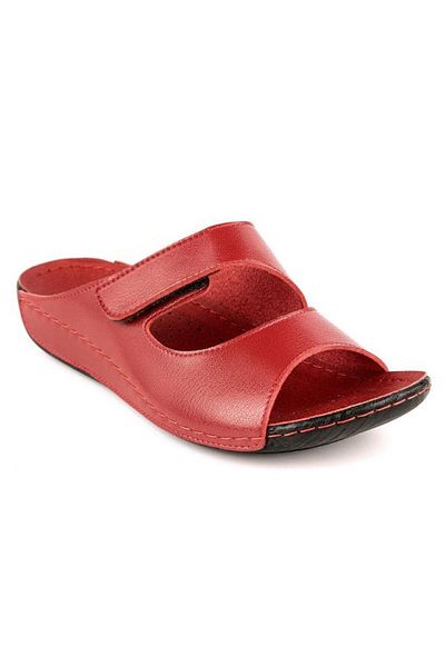 Muya Orthopedix Solena 31128-005 Γυναικείες Παντόφλες - Κόκκινες