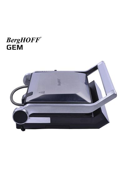 Berghoff Gem Titanium Silver Gray Steel Grill and Toaster - 7950600