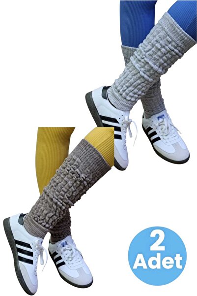 Trenderrs Жіночі чотири сезони без носочків трикотажні гетри, набір з 2 штук