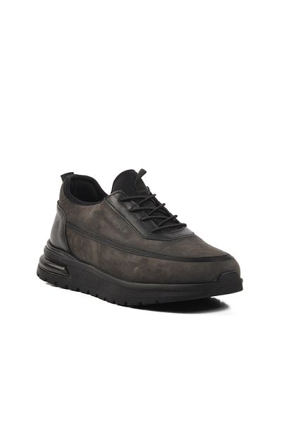 AYAKMOD Γκρι ανδρικά παπούτσια casual Nubuck