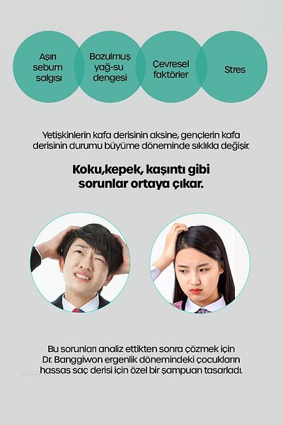 DR BANGGIWON شامبو شبابي منعش وواقي لل-Problems