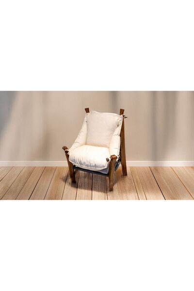 NİCE Nice Relax Rahat Ahşap Koltuk