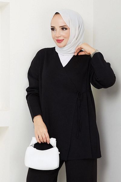 DEFNECE BUTİK Chimoned Knitting Suit