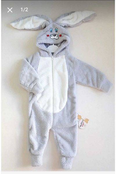 Nurcix Plush Rabbit Jumpsuit