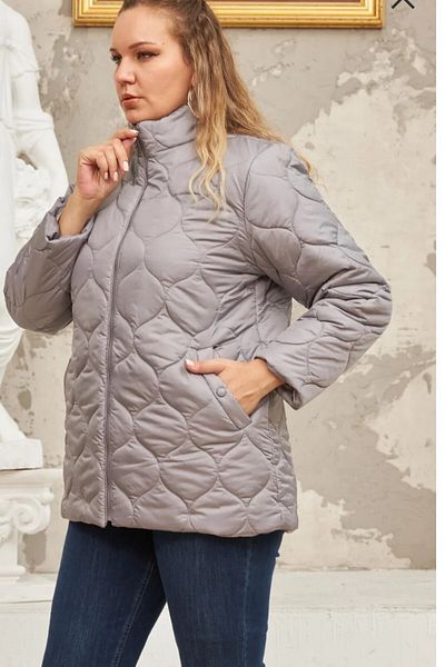 sinemisxxl Large Size Gray Coat