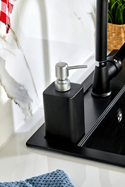 Mabeyn Stonware Kare Sıvı Sabunluk