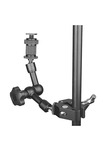 Tianya 7" Inç Magic Arm Sihirli Kol Super Crab Clamp Kelepçe Telefon Tutucu