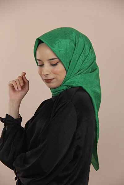 Sima Benetton Silk Jacquard Scarf