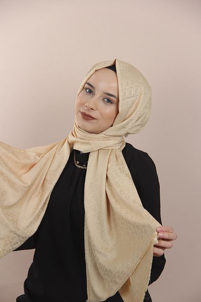 Sima Şal cu model de scoici Sima auriu