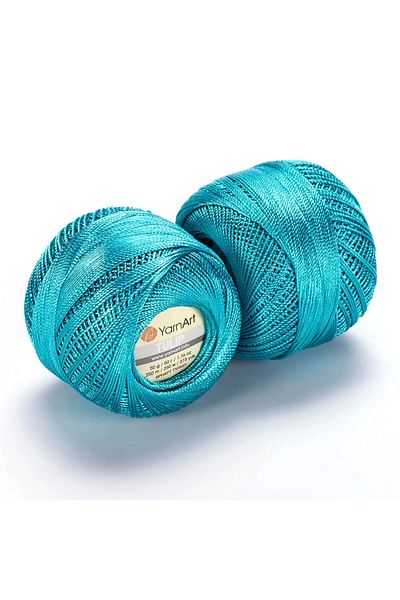 Yarnart Ολόσωμη φόρμα δαντέλας sparkly - Dark Cream, Floss 405