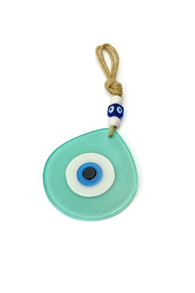 ella'nın çarşısı Mărgea Nazar din sticlă verde, model picătură. 1 bucată.