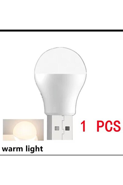abjad Usb led Tüm Usb Girişleri Ile Uyumlu Ampul Tasarımlı Mini Usb Led Işık