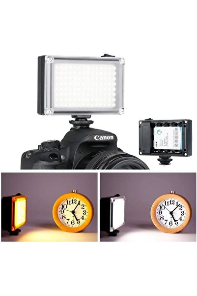 Tianya 112 Led Video Light Sürekli Işık 3200-5500k 11 Watt Dv Kamera Dslr Canon Nikon Sony Fujifilm Olympus