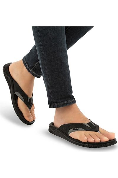 Muya Astra Anatomical Sole Wet Floor Men's Slippers Black