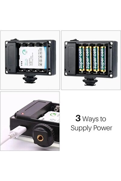 Tianya Video 112 Led Light Sürekli Işık 3200-5500k Vlog Youtube Makyaj Vb. Fotograf Ve Video Çekimleri