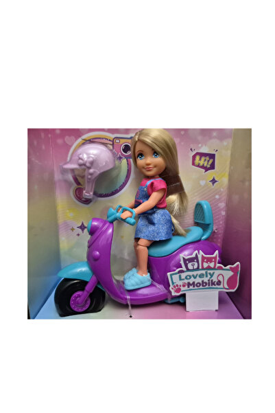 shop Ankiki Mor Motorlu Kasklı Bebek