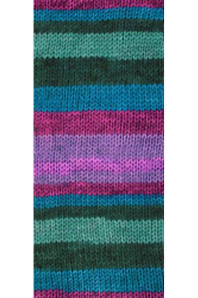 NAKO 5 Pieces Vega Stripe Premium Acrylic Hand Knitting Yarn Wool No: 82408