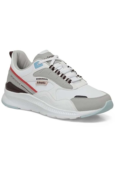Kinetix Santos Pu Sneaker Unisex Αθλητικά Παπούτσια ΛΕΥΚΟ