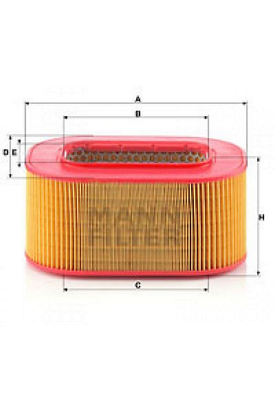 MANN Air Filter Mercedes W124 93 96 300Td Gnzrz