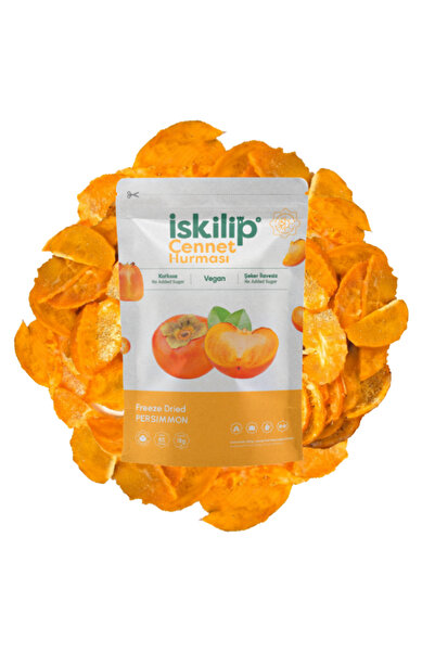 İSKİLİP Dondurularak Kurutulmuş Cennet Hurması- Cennet Hurması Kuru Meyve Cip...