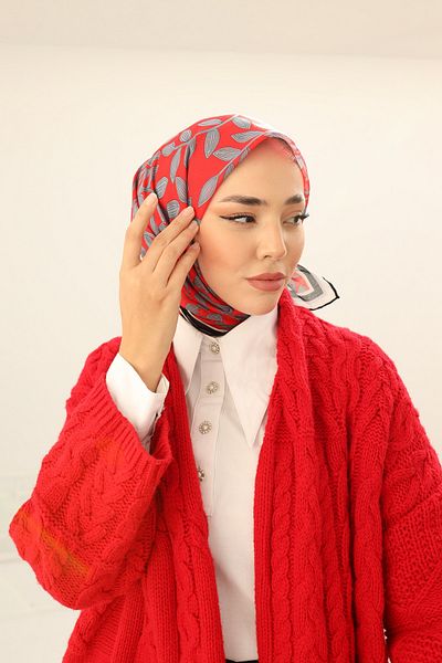 SILKHOME EŞARP 73051 Model Soft Silk Home Scarf - 31 Colors