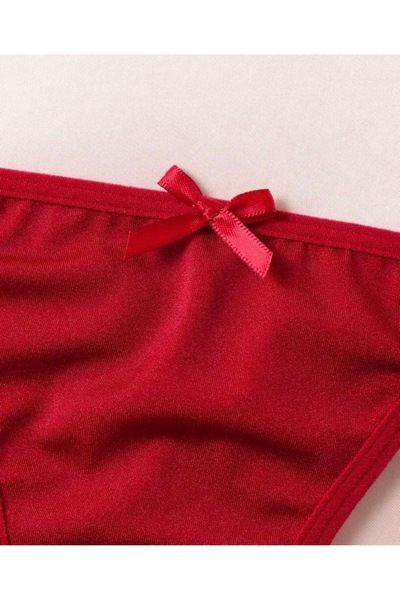 Oprah Kadın 3 Lü Paket Fiyonklu Esnek String