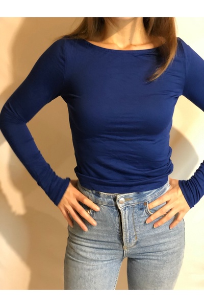 Butik Kayık Yaka Bluz