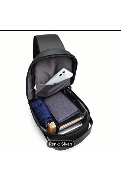 NEWISH POLO ACCESSORIES Newish Crossbody çanta Omuz ve Bel Çantası Sert Kabuk Tasarımı Çift Yön Askılı
