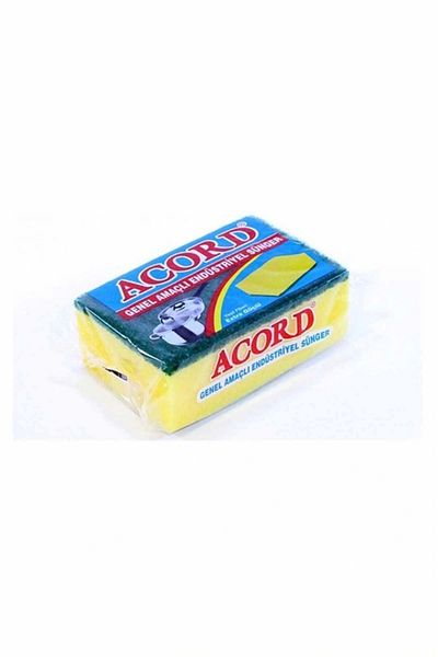 Acord 1 Jumbo Size Industrial Multi-Purpose Dish Sponge 13x8x4 cm