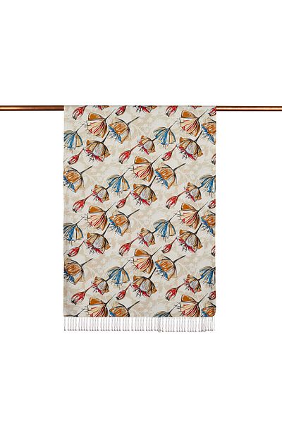 ipekevi BEJ Ipekevi Silk Shawl 7797