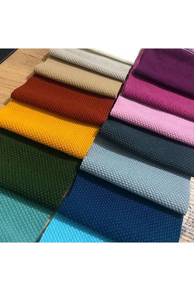 TUCHMALL Set canapea și canapea cu fagure elastic, gri deschis, pentru 3 persoane