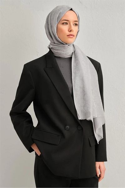 Armine 08 Wool-Cotton Shawl 1001