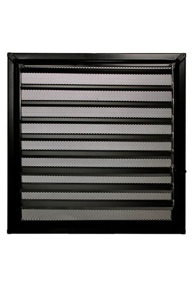 kadıoğlu menfez sineklik 45X45 Matte Black Aluminum Surface Bonding Grille