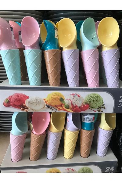 Easy Tedarik Cornet Ice Cream Spoon L 613