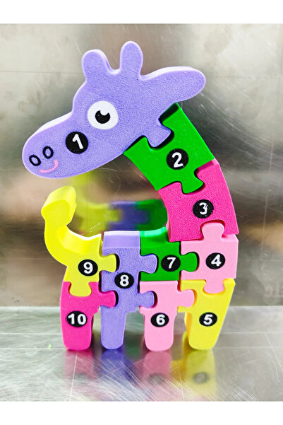 3D Baskı Zurafa Puzzle: Eğlenceli ve Eğitimsel Oyun Aracı