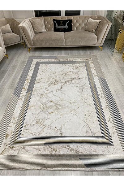 LİMAY Carpet Cover - Sponge Free - Elastic - Washable - Decorative - Velvet Fabric