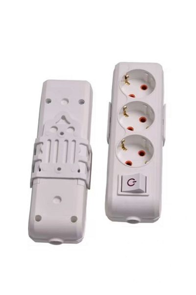 Asel 3-Plus Socket with Switch and Terminal Block