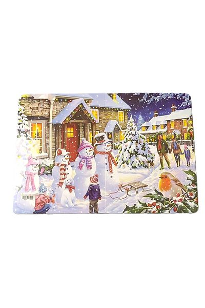 şahane parti Snowman Competition 20 Pieces Karne Sleeve