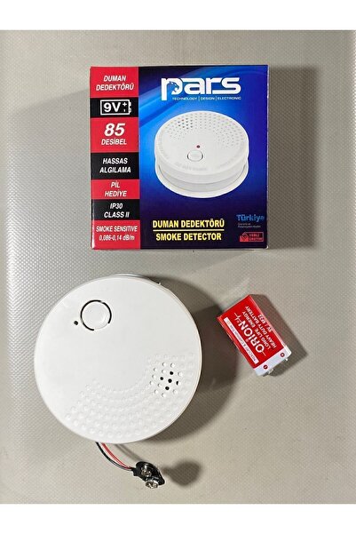 Genel Markalar PİLLİ DUMAN DEDEKTÖRÜ  9 V. PİL DAHİL