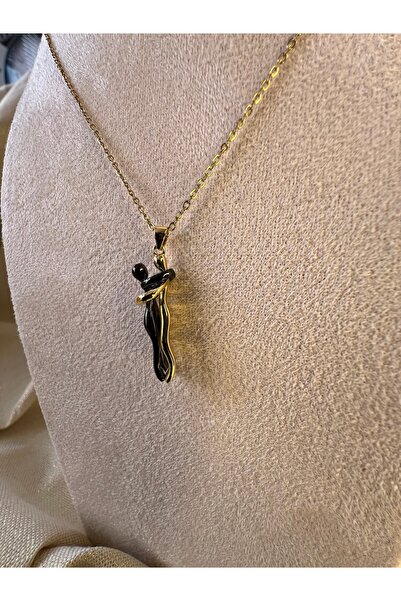 Glamour قلادة عيد الحب للجنسين من الفولاذ المقاوم للصدأ