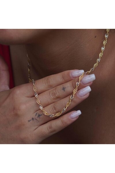 İzgi Kuyumculuk DNA Sarmal Kolye