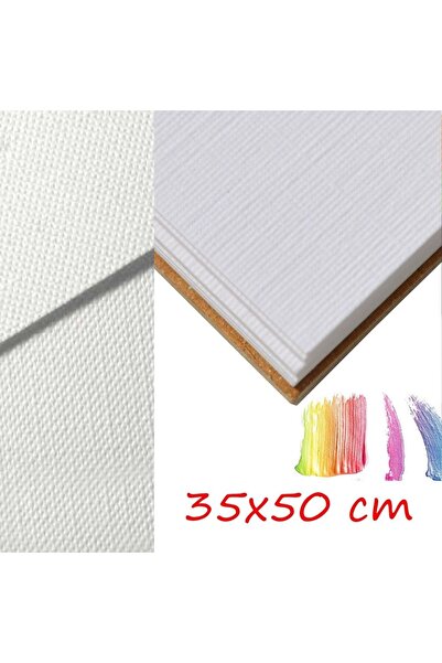 Art Tone Akrilik & Yağlı Boya İçin Profesyonel Canvas Dokulu Kağıt 10'lu 35x5...