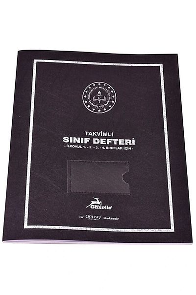 Gülpaş Gülpaş Class Notebook with Calendar 1 2 3 4 for 5 Classes