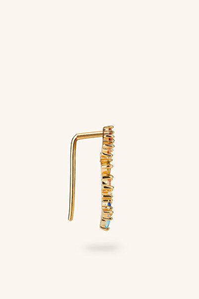 Marie Claire Çok Renkli Mozaik Zirkon Taşlı Ear Cuff Shine Koleksiyon