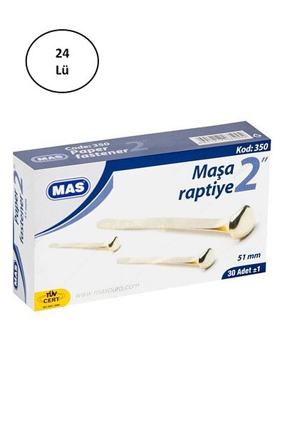 Mas Tongs Fastener 51 Mm No:13 24 Pieces